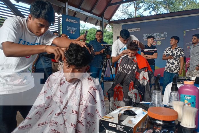 Foto: Jóvenes talentosos demuestran habilidades y destrezas en Festival de Barbería en Nicaragua/TN8