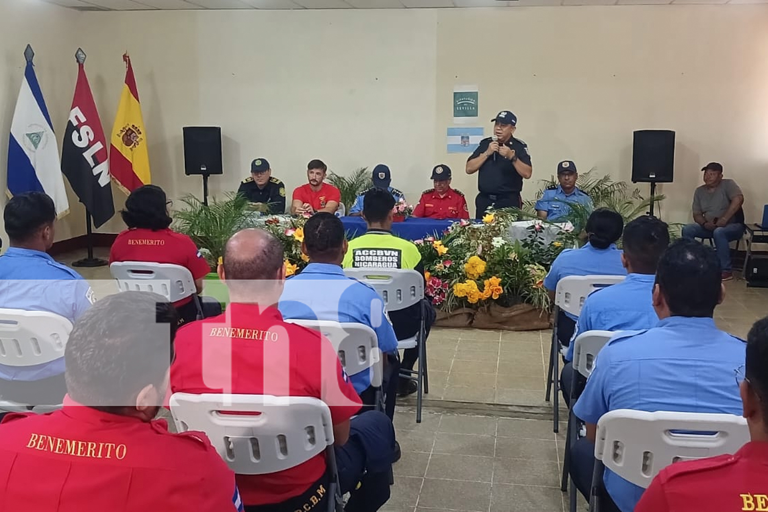 Foto: Iniciaron nuevo curso de incendio /TN8