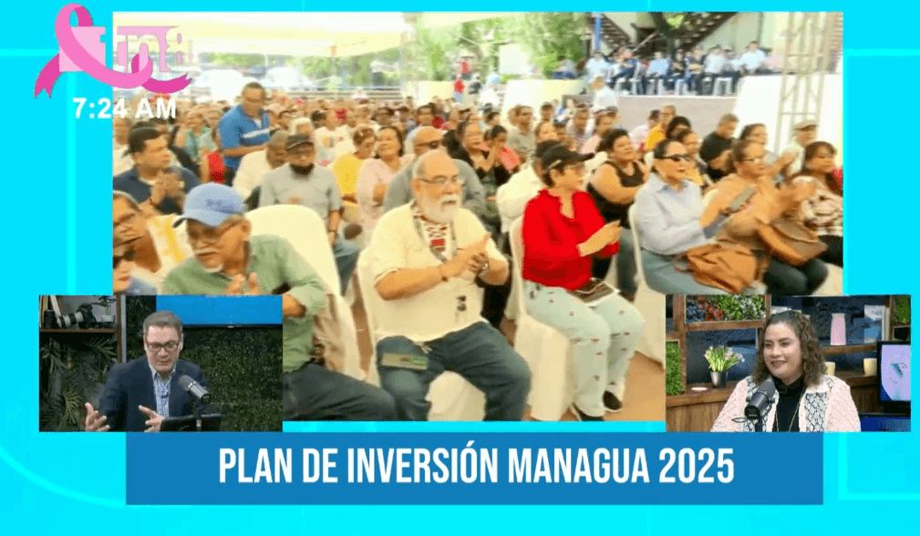 Foto: Proyectos para Managua en 2025, tema en Estudio TN8