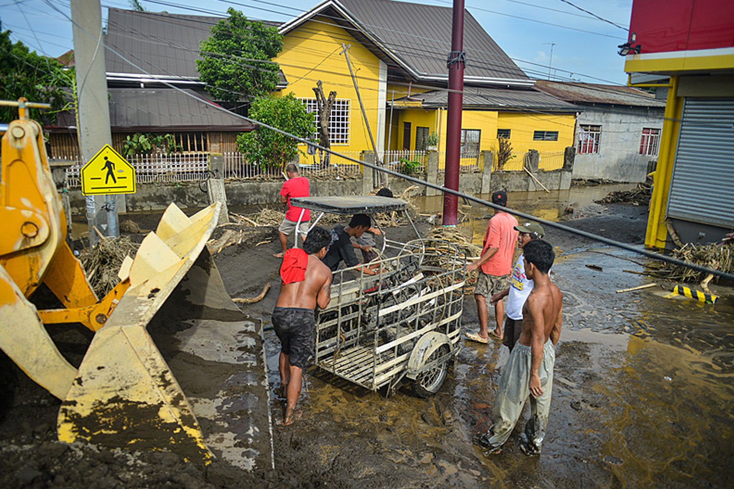 Foto/ Desastre en Filipinas tras el impacto de Trami/ Cortesía 