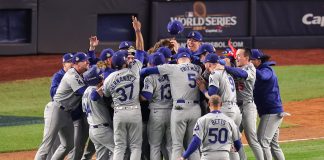 Dodgers campeones de la Serie Mundial