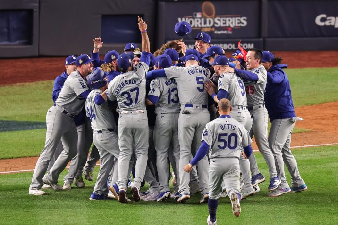 Dodgers campeones de la Serie Mundial