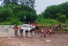 Foto: Momentos de angustia en Nandaime /TN8