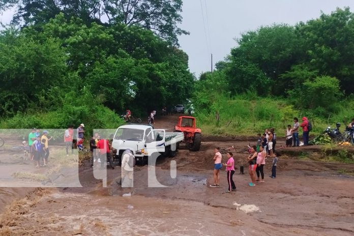 Foto: Momentos de angustia en Nandaime /TN8