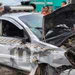 Foto: Fuerte accidente de tránsito en Managua / TN8