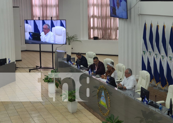 Foto: Asamblea de Nicaragua condena el bloqueo repudiable a Cuba / TN8