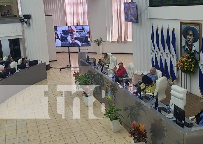 Foto: Asamblea Nacional de Nicaragua / TN8