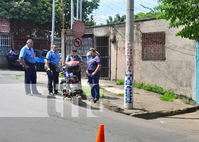 Foto: Asalto y disparos en el barrio San Judas, Managua / TN8