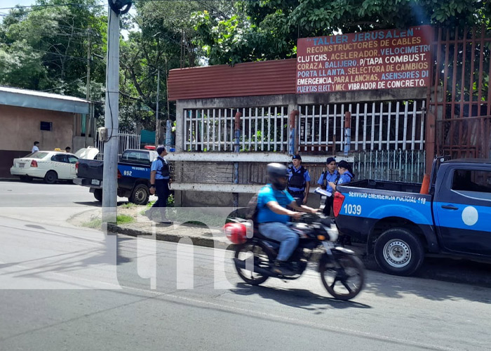 Foto: Asalto y disparos en el barrio San Judas, Managua / TN8