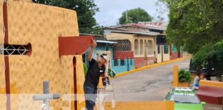 Foto: Limpieza en el cementerio de Jinotepe, Carazo / TN8