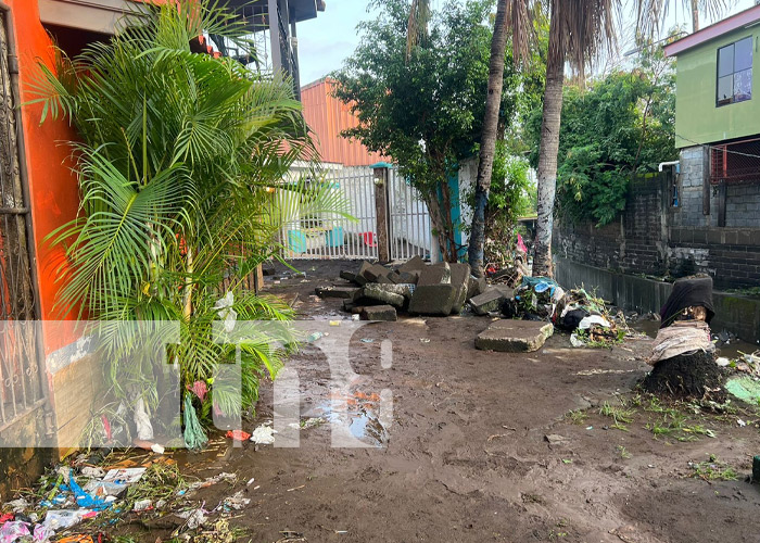 Foto: Fuerte aguacero en Managua / TN8