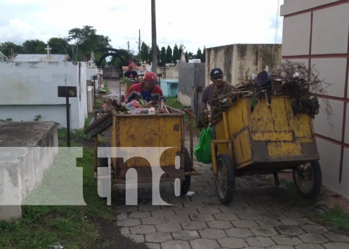 Foto: Cementerios limpios en Nandaime / TN8