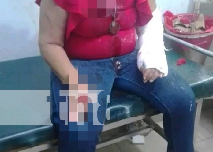 Foto: Agresión a una mujer en Chichigalpa, Chinandega / TN8