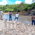 Foto: Recuperación del cuerpo de un joven que se ahogó en una poza de Ocotal / TN8