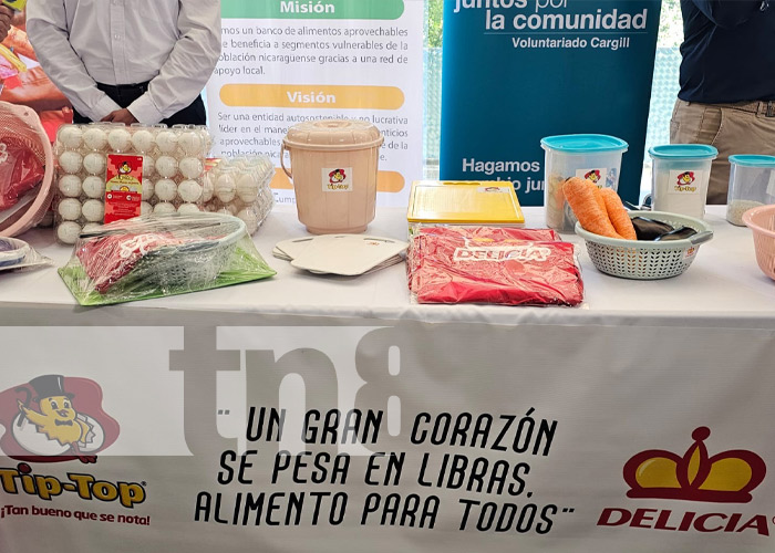 Foto: Cargill, Walmar y el Banco de Alimentos / TN8