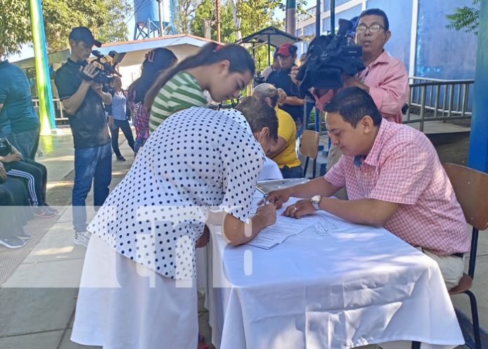 Foto: Matrícula escolar 2025 en Nicaragua / TN8