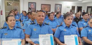 Foto: Capacitación a policías a través de INATEC / TN8