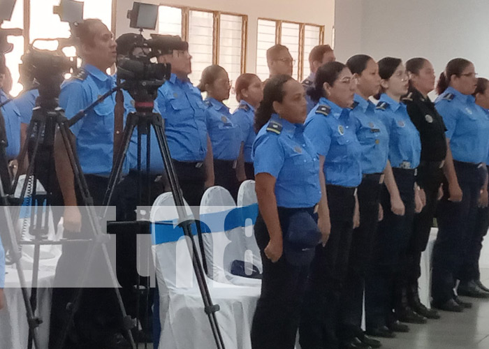 Foto: Capacitación a policías a través de INATEC / TN8