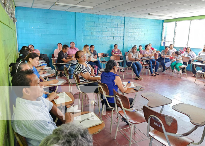 Foto: Encuentro pedagógico de docencia en Managua / TN8