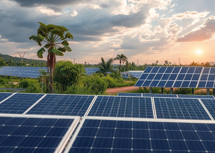 Foto: Firman crédito Nicaragua y China para nueva planta fotovoltaica / TN8