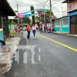 Foto: Nuevas calles en Villa Fraternidad, Managua / TN8