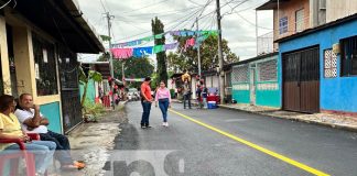 Foto: Nuevas calles en Villa Fraternidad, Managua / TN8