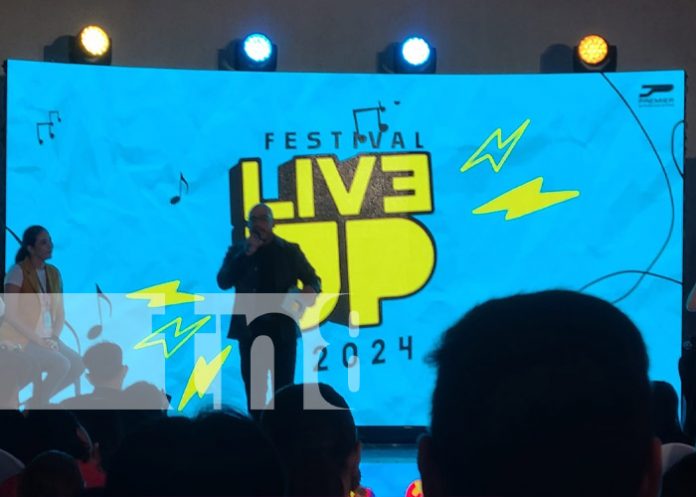 Foto: Anuncio de música en el Live Up 2024 / TN8