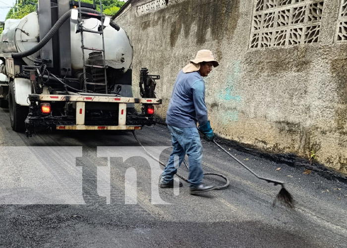 Foto: Nuevas calles en la Colonia 14 de Septiembre, Managua / TN8