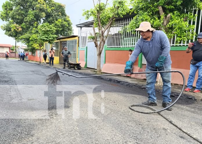 Foto: Nuevas calles en la Colonia 14 de Septiembre, Managua / TN8