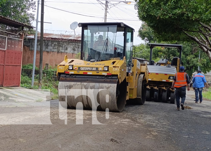 Foto: Nuevas calles en la Colonia 14 de Septiembre, Managua / TN8