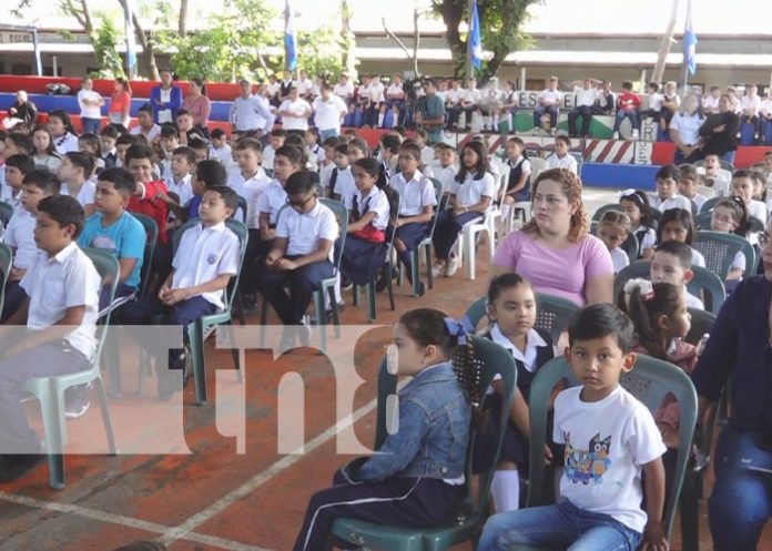 Foto: Matrícula escolar 2025 arranca en todos los departamentos de Nicaragua / TN8