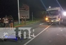 Foto: Mortal accidente en Carretera a Masaya / TN8