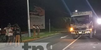 Foto: Mortal accidente en Carretera a Masaya / TN8