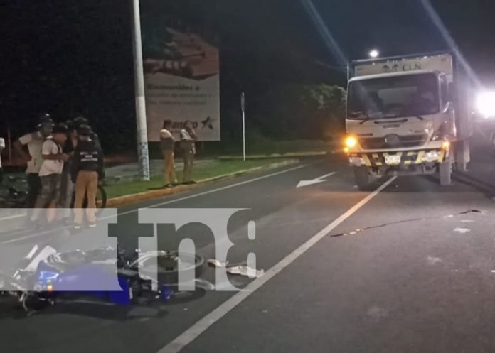 Foto: Mortal accidente en Carretera a Masaya / TN8