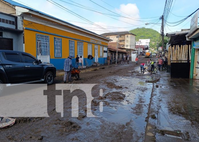 Foto: Apoyo de la alcaldía de Matagalpa a familias con afectaciones por lluvias / TN8