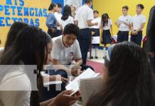 Foto: Promoción de la lectura en los colegios de Managua / TN8