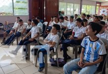 Foto: Deporte y educación en la Escuela Melania Morales / TN8