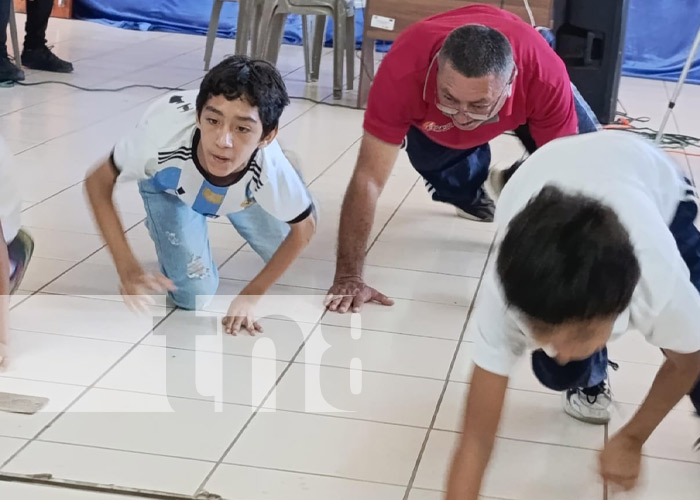 Foto: Deporte y educación en la Escuela Melania Morales / TN8