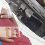 Foto: Niño lesionado al ser atropellado por un camión en Carazo / TN8