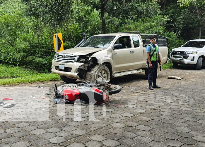 Foto: Fuerte accidente en El Jícaro, Nueva Segovia / TN8