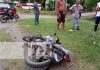 Foto: Mortal accidente en Rivas con una moto y una rastra / TN8