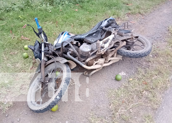 Foto: Mortal accidente en Rivas con una moto y una rastra / TN8