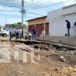 Foto: Reparación de calles y rampas en Nandaime / TN8