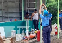 Foto: Inspección de los puestos de pólvora en Managua / TN8