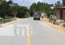 Foto: Gran inversión en calles adoquinadas en Madriz /TN8