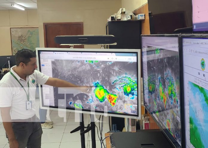 Foto: Pronóstico del clima en Nicaragua por INETER / TN8