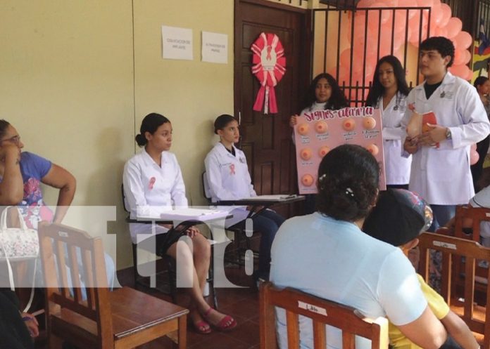 Foto: Feria de salud con énfasis en el cáncer de mama en Estelí / TN8