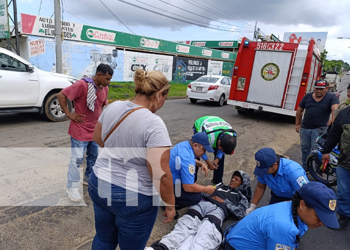 Foto: Accidente en sector de la Pista Suburbana, Managua / TN8