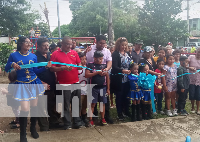 Foto: Parque remodelado en la Villa José Benito Escobar en Managua / TN8