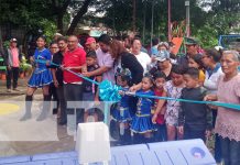 Foto: Parque remodelado en la Villa José Benito Escobar en Managua / TN8